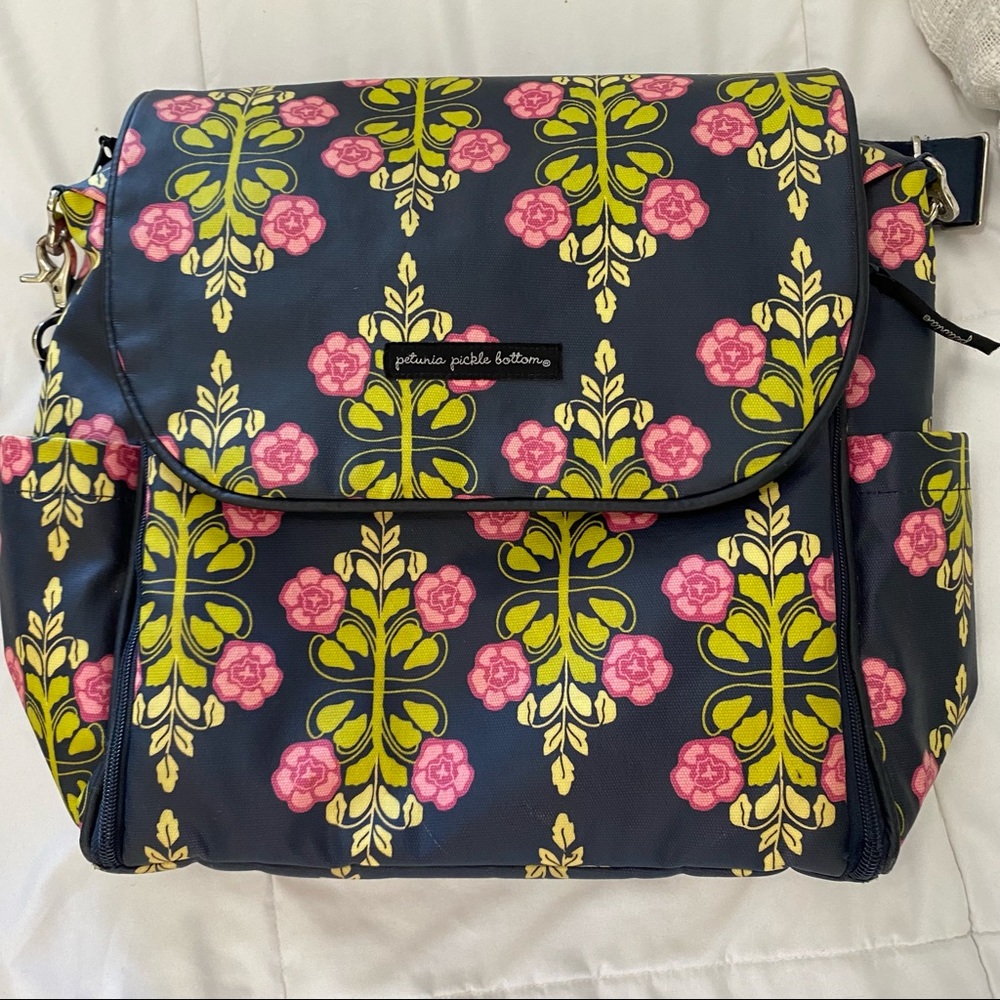 Petunia Pickle Bottom Siesta in Seville Boxy Backpack